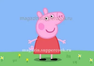 Вафельная картинка "Свинка Пеппа №22"