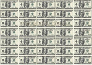 Вафельна картинка "Гроші №25"