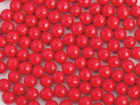 Кульки глянсові "Червоні" 5мм (50г)