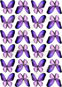 Вафельна картинка "Метелики №38"