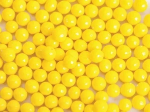 Кульки глянсові "Жовті" 5мм (50г)